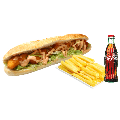 3) Ekmek Arası Hamsi Menü (Kılçıklı)