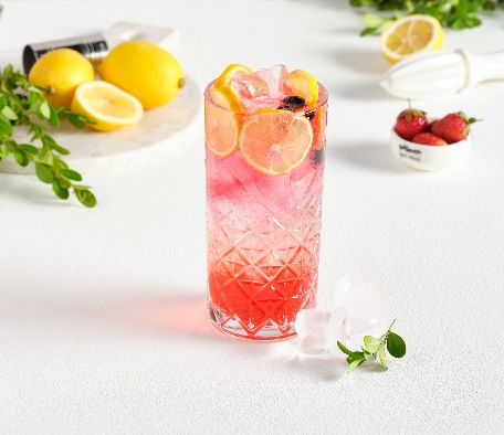 Red forest fruit mojito mix