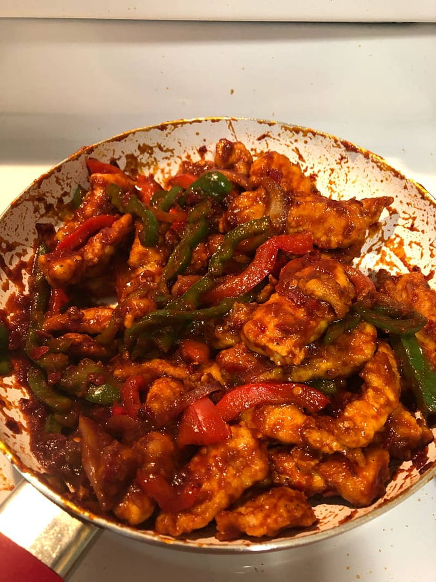Chinese-style chicken