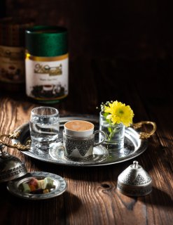 Double traditional coffees