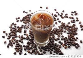 Iced café au lait