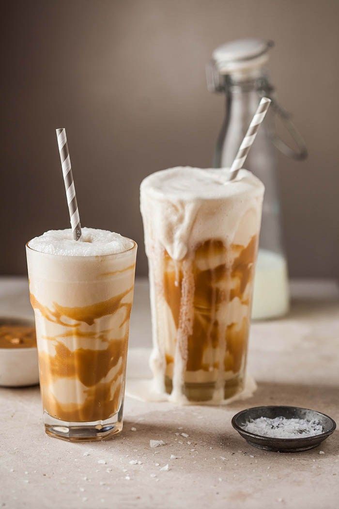 Caramel milkshake