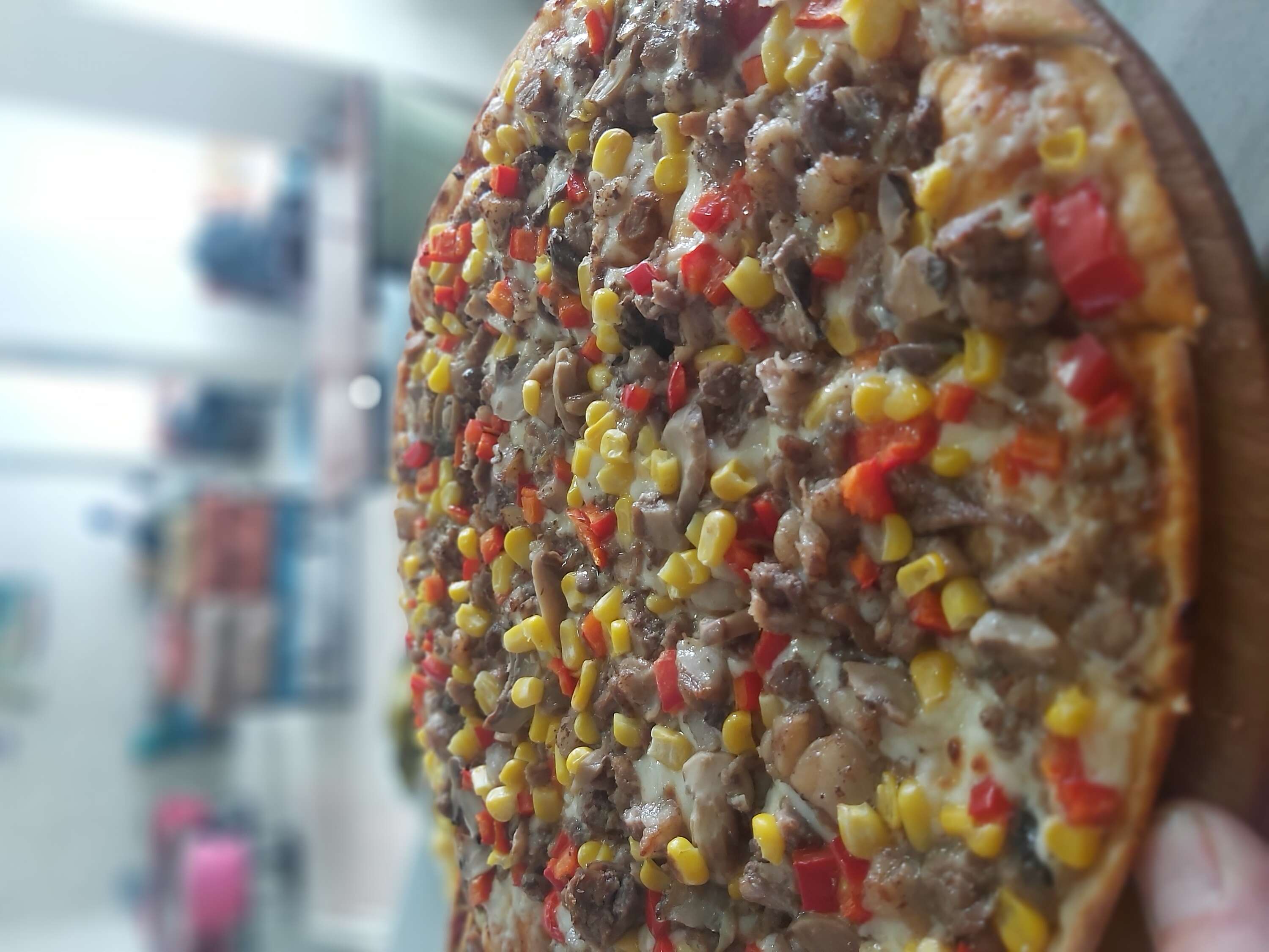 Medium kavurma pizza