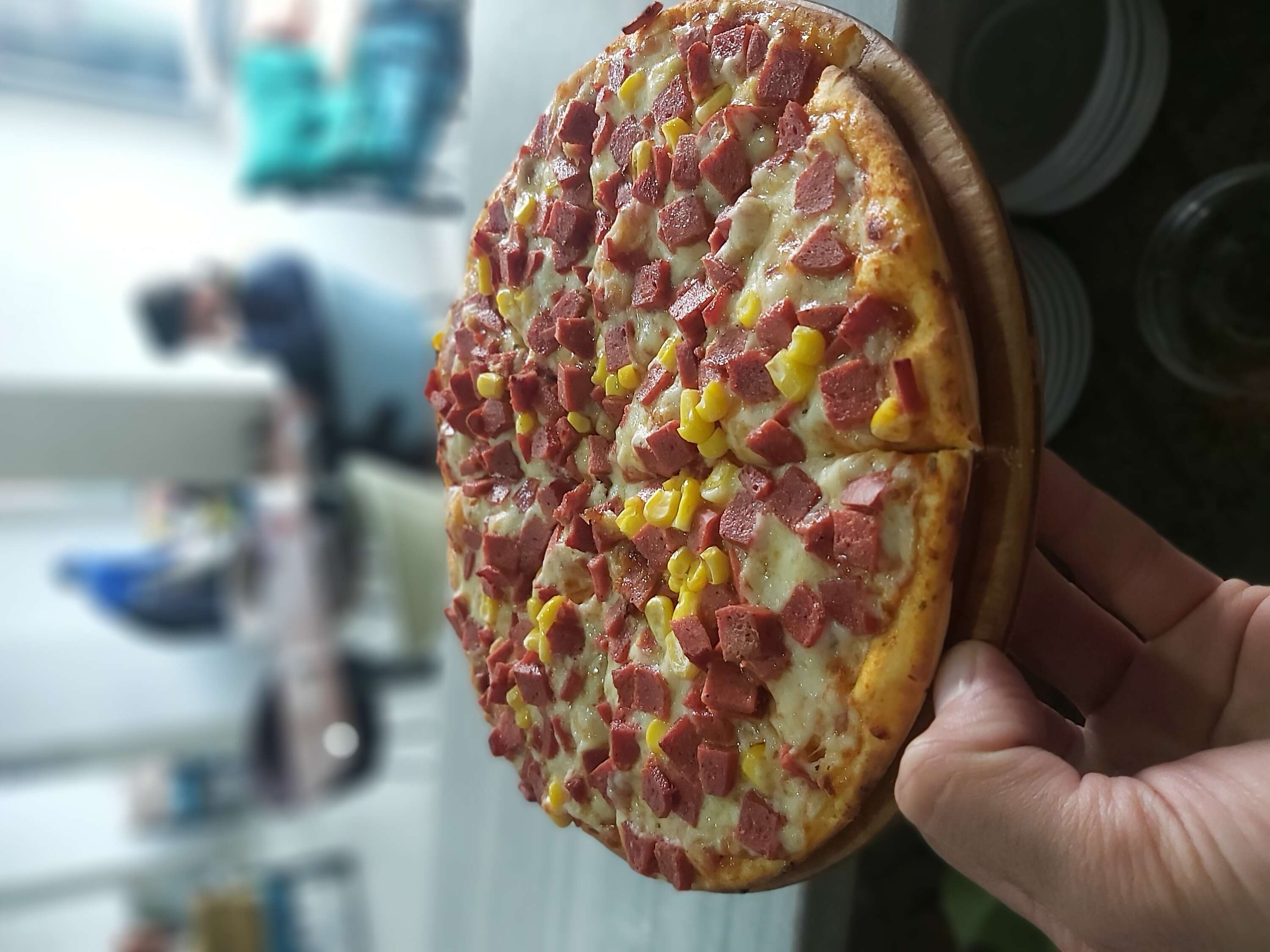 Medium sucuk pizza