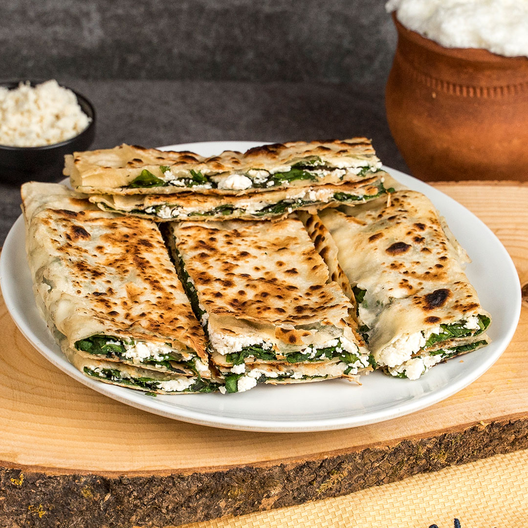 Kaşarlı Ispanaklı Gözleme