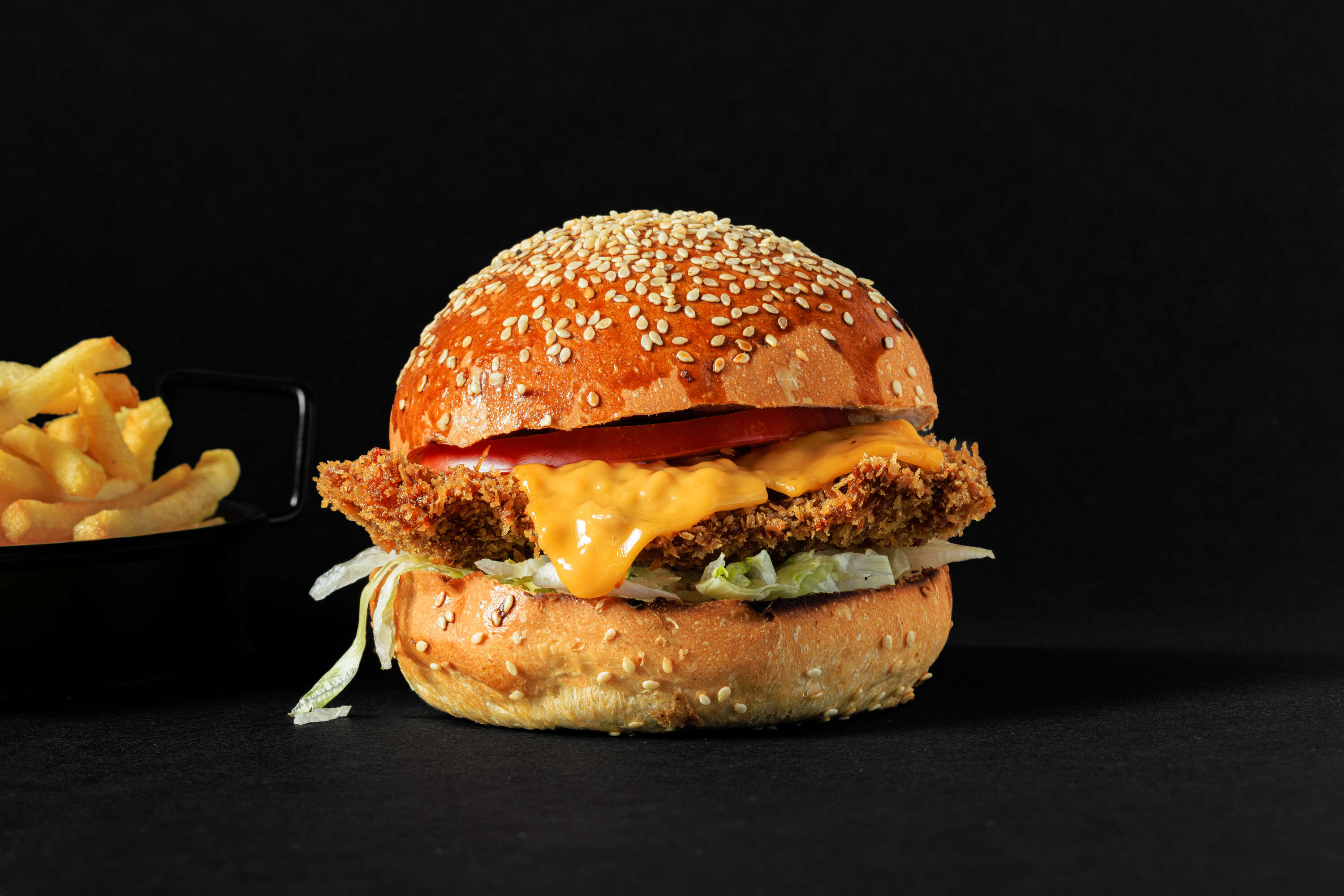 Holy Cheese Chick Burger