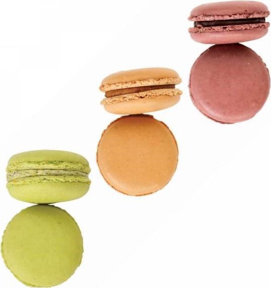 Makaron Pistachio Chocolate Caramel