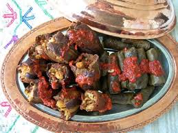 Kuru Biber Patlıcan Dolması