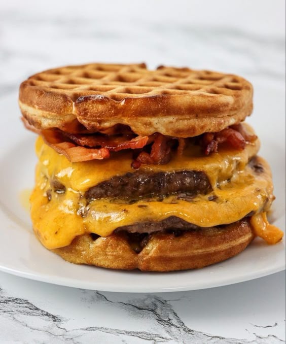 Waffle Burger