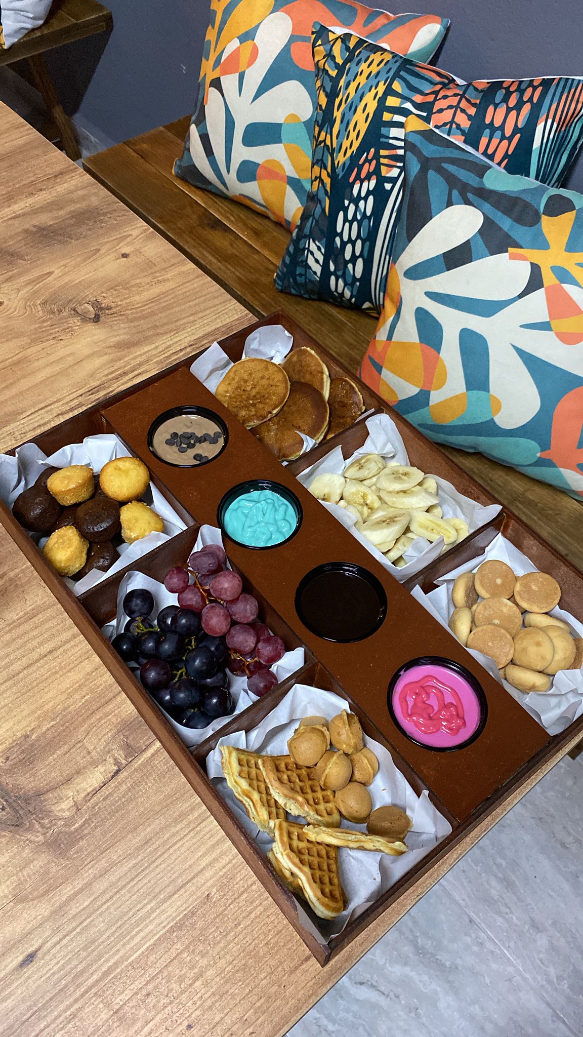 Quater Waffle Menu