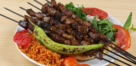 Qaraciyər kabablı