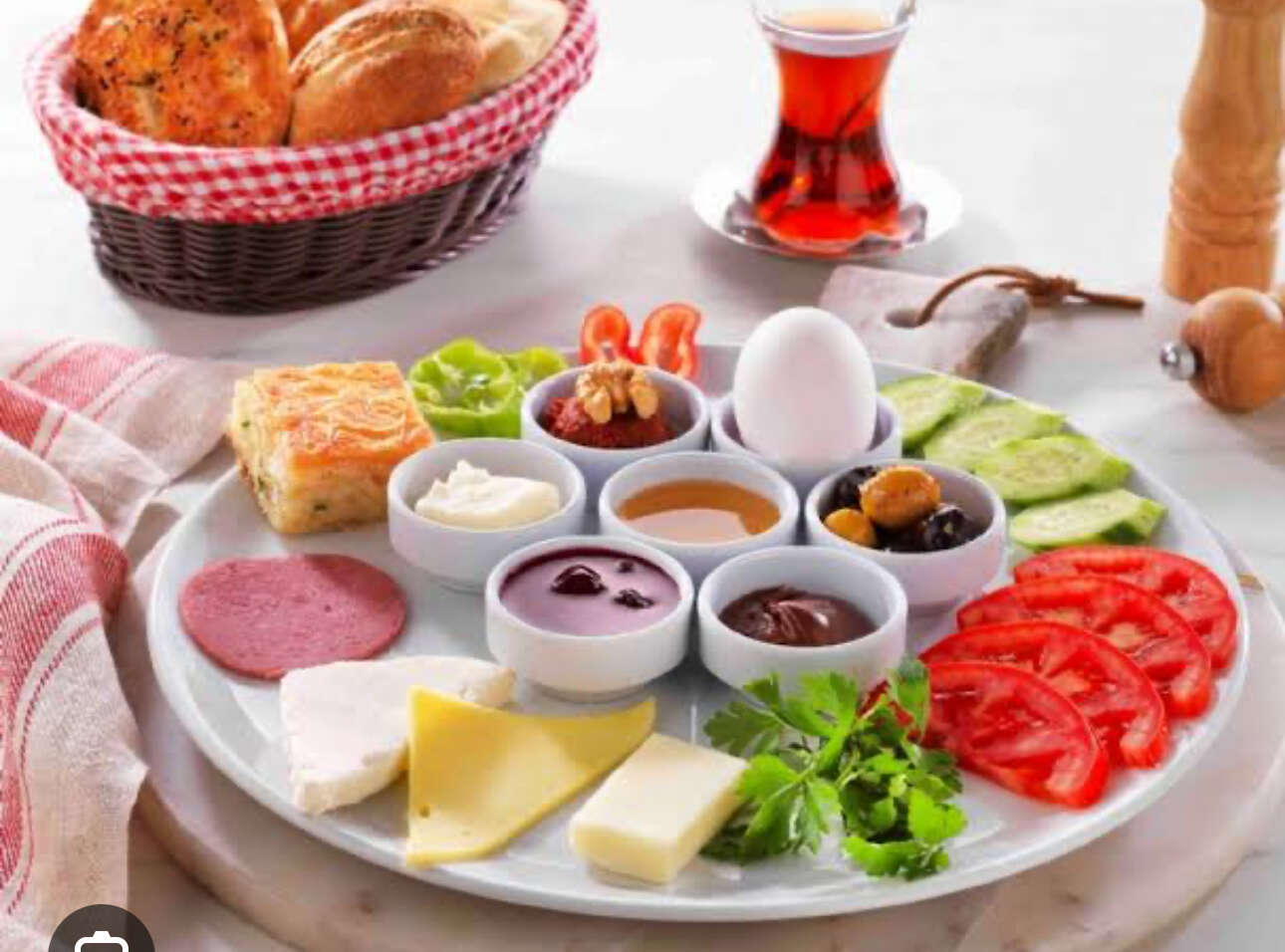 Kahvaltı tabağı