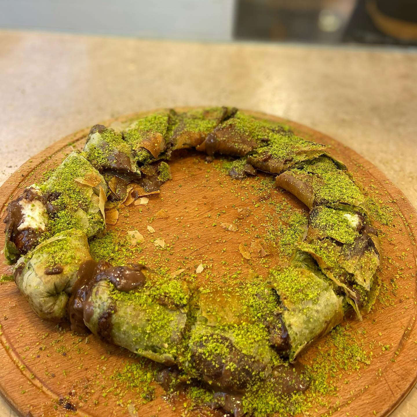 Çikolatalı Simit Katmer (2 Kişilik)