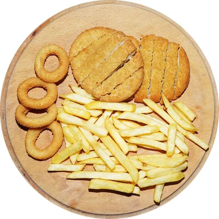 Schnitzel tabağı