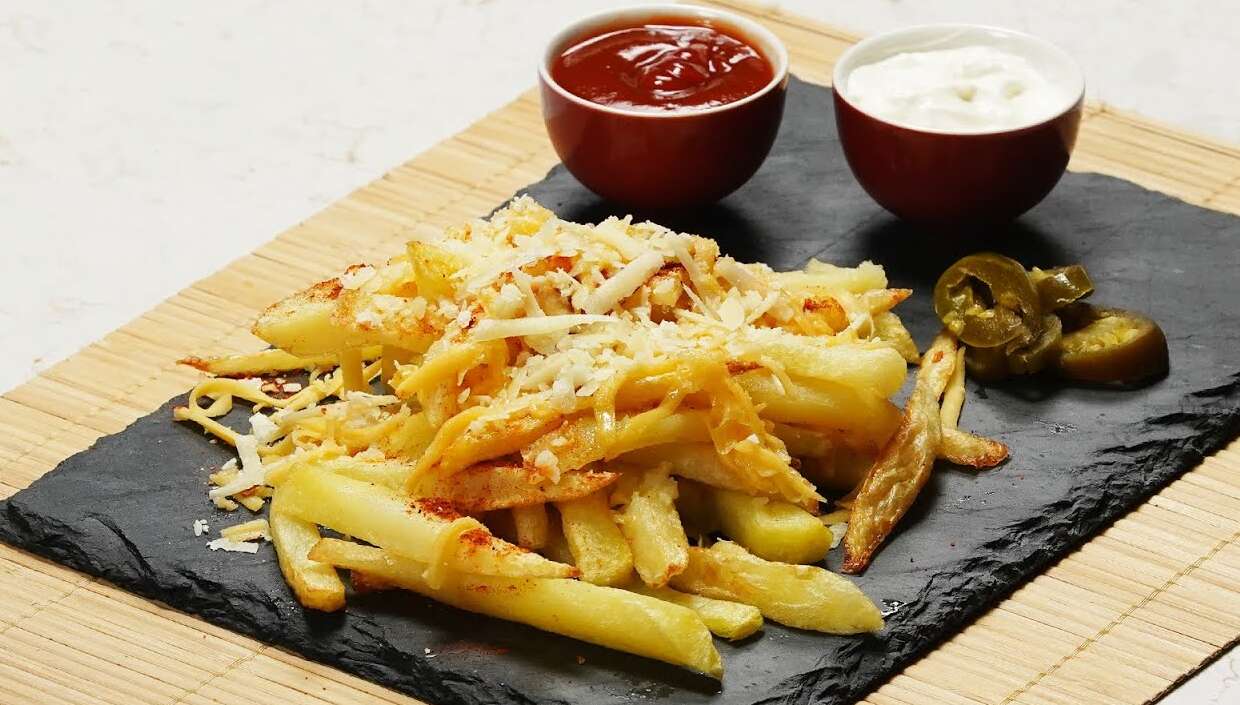 Cheddar Soslu Patates