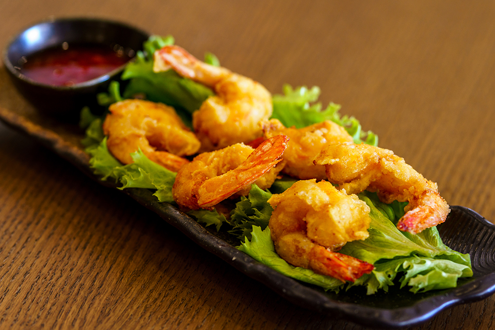 Karides tempura 