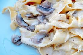Kremalı Mantarlı makarna
