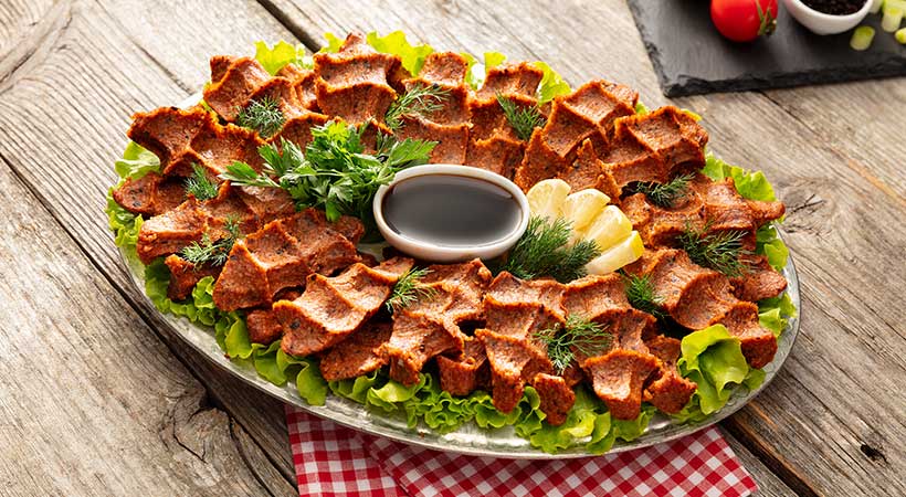 ÇİĞ KÖFTE PORSİYON
