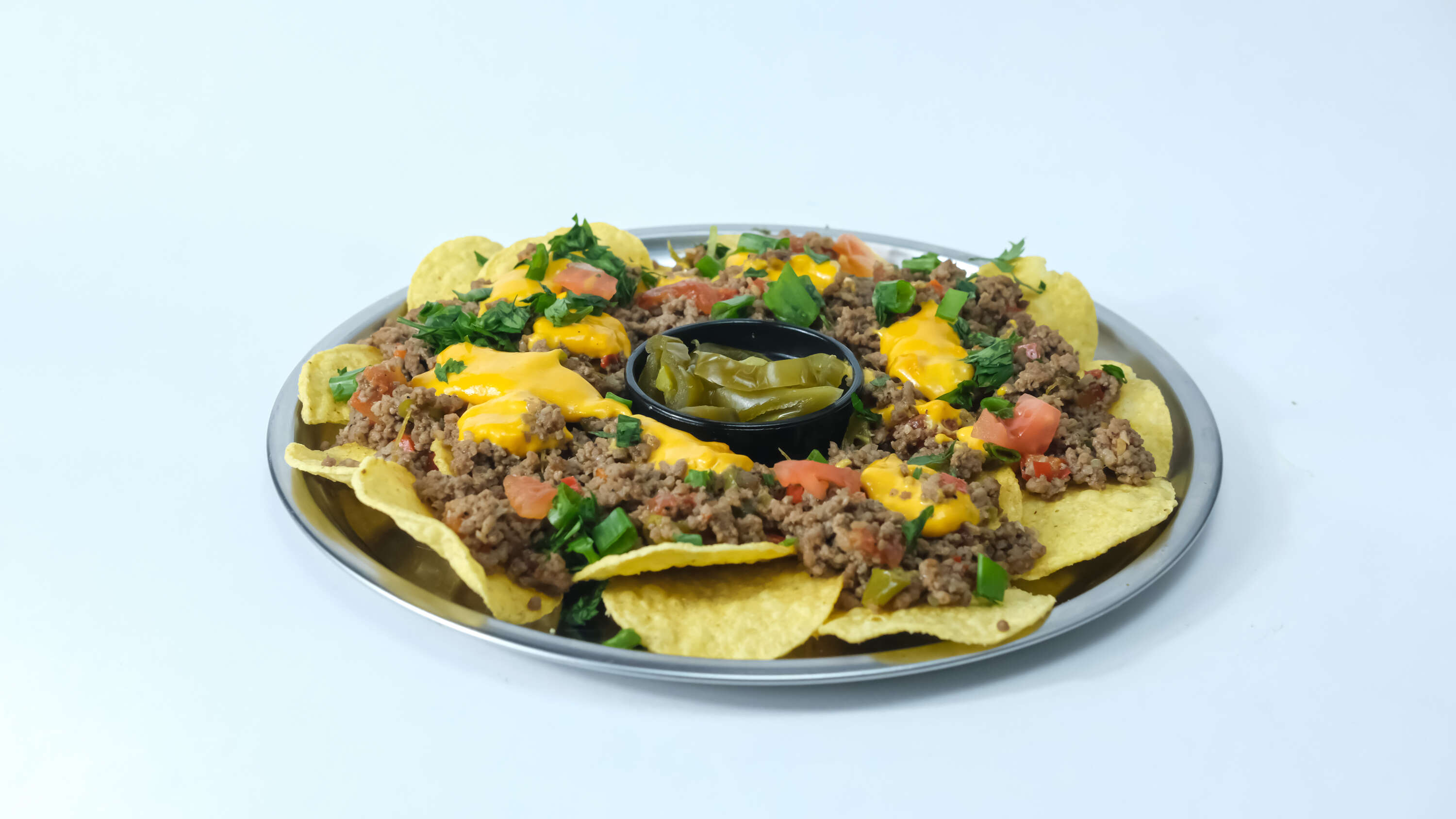 Beef nachos