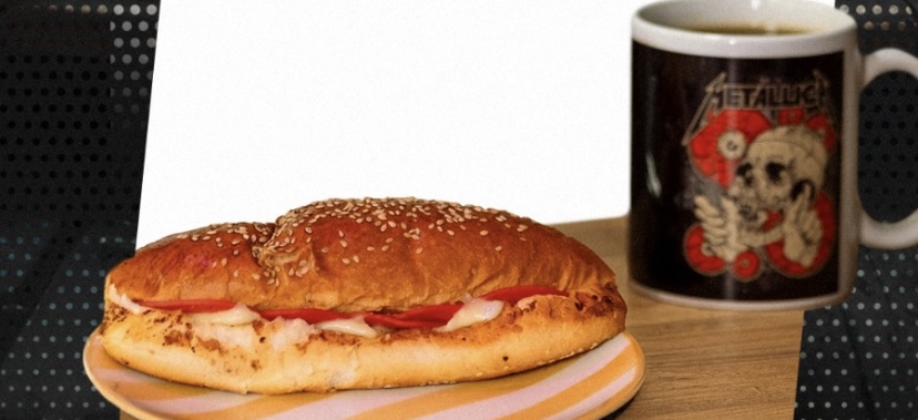 Kaşar and Salami Baton Sandwich
