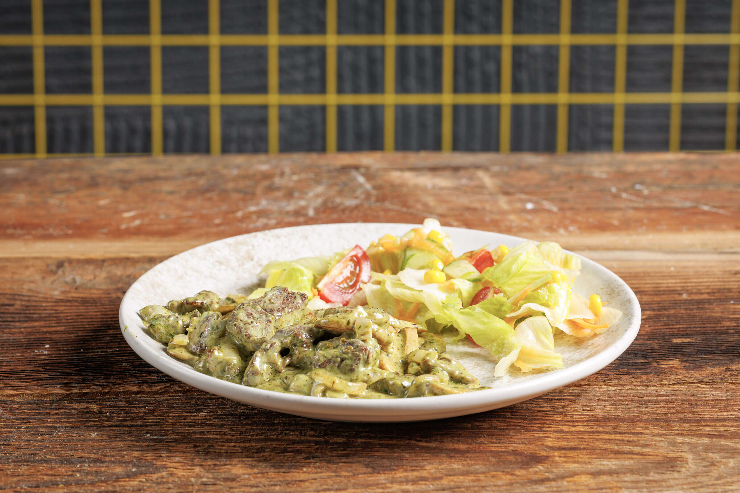 Ribeye Steak with Pesto Sauce