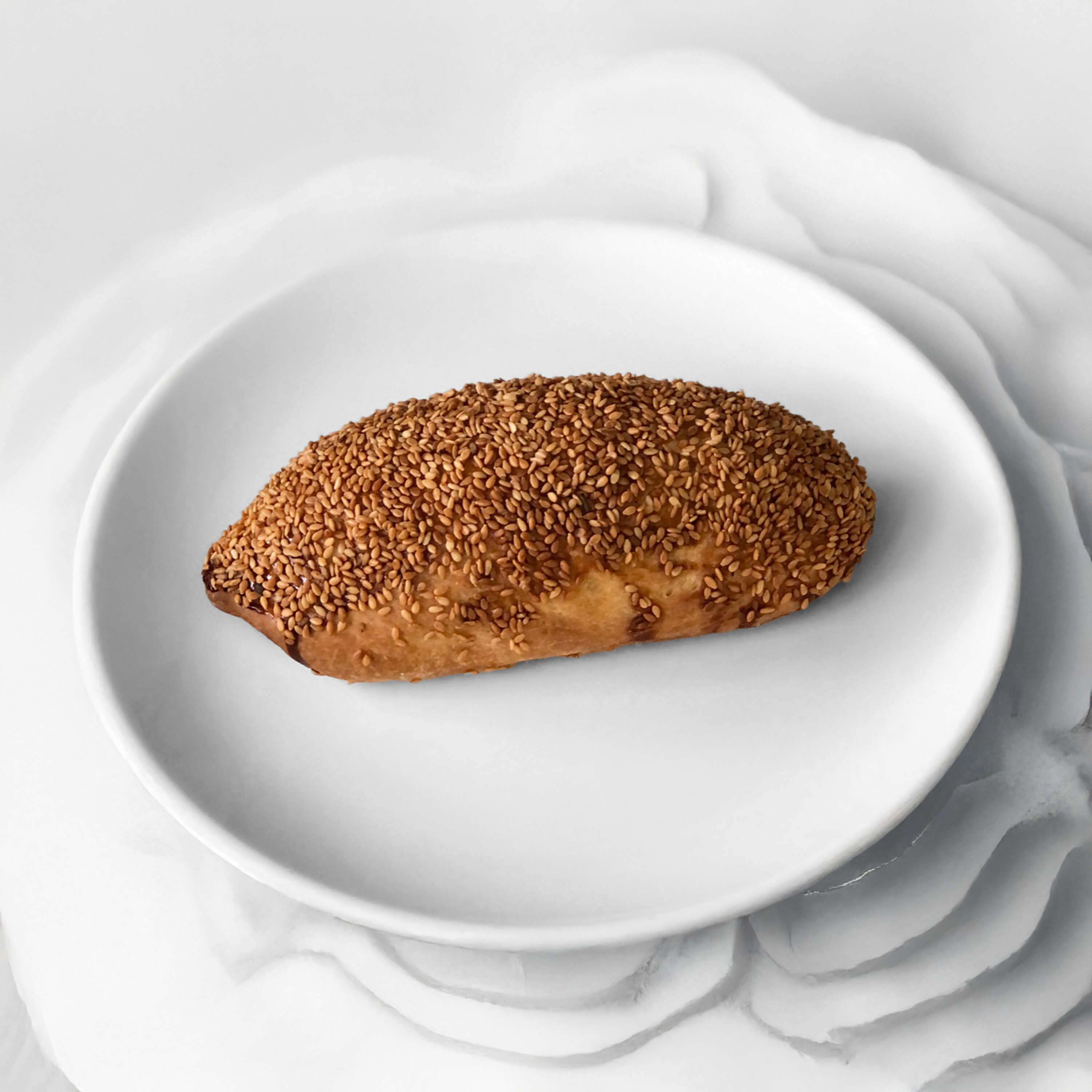 Sucuk and Kaşar cheese poğaça