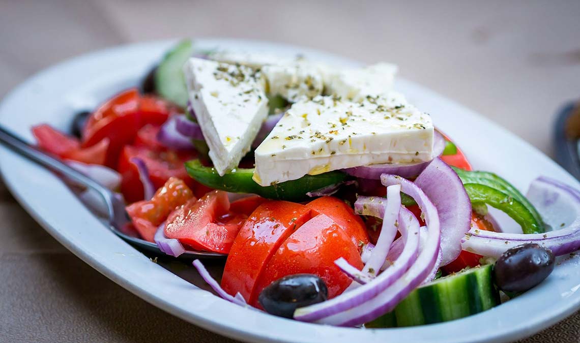 Yunan Salata- Greek salad-Греческий салат