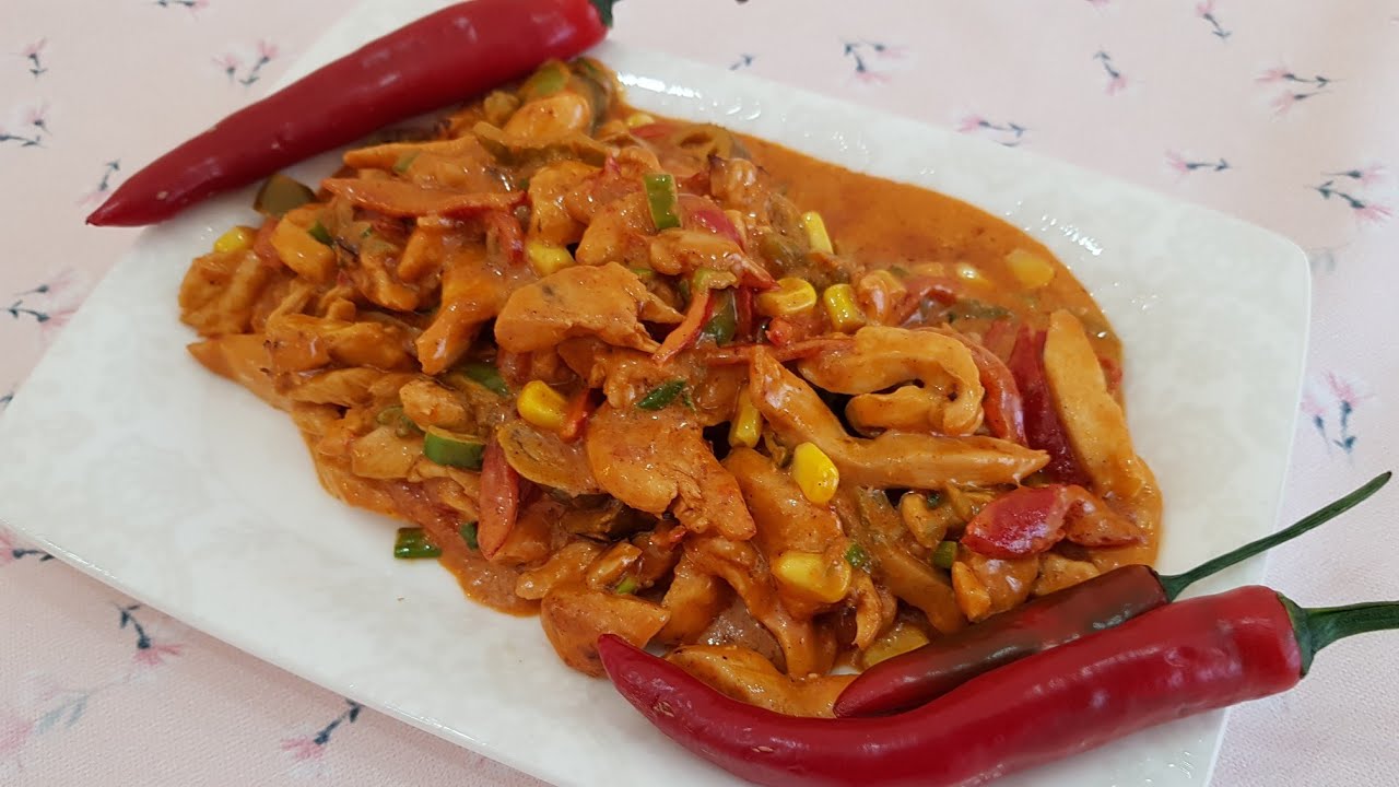 Meksika Soslu Tavuk