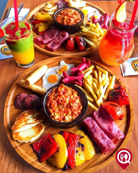 Hot breakfast