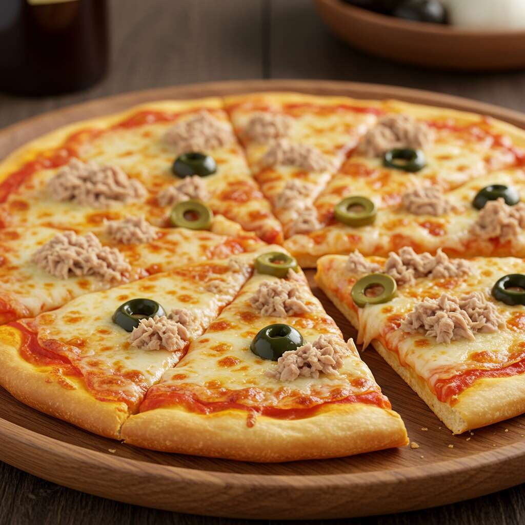 Ton Balıklı Pizza