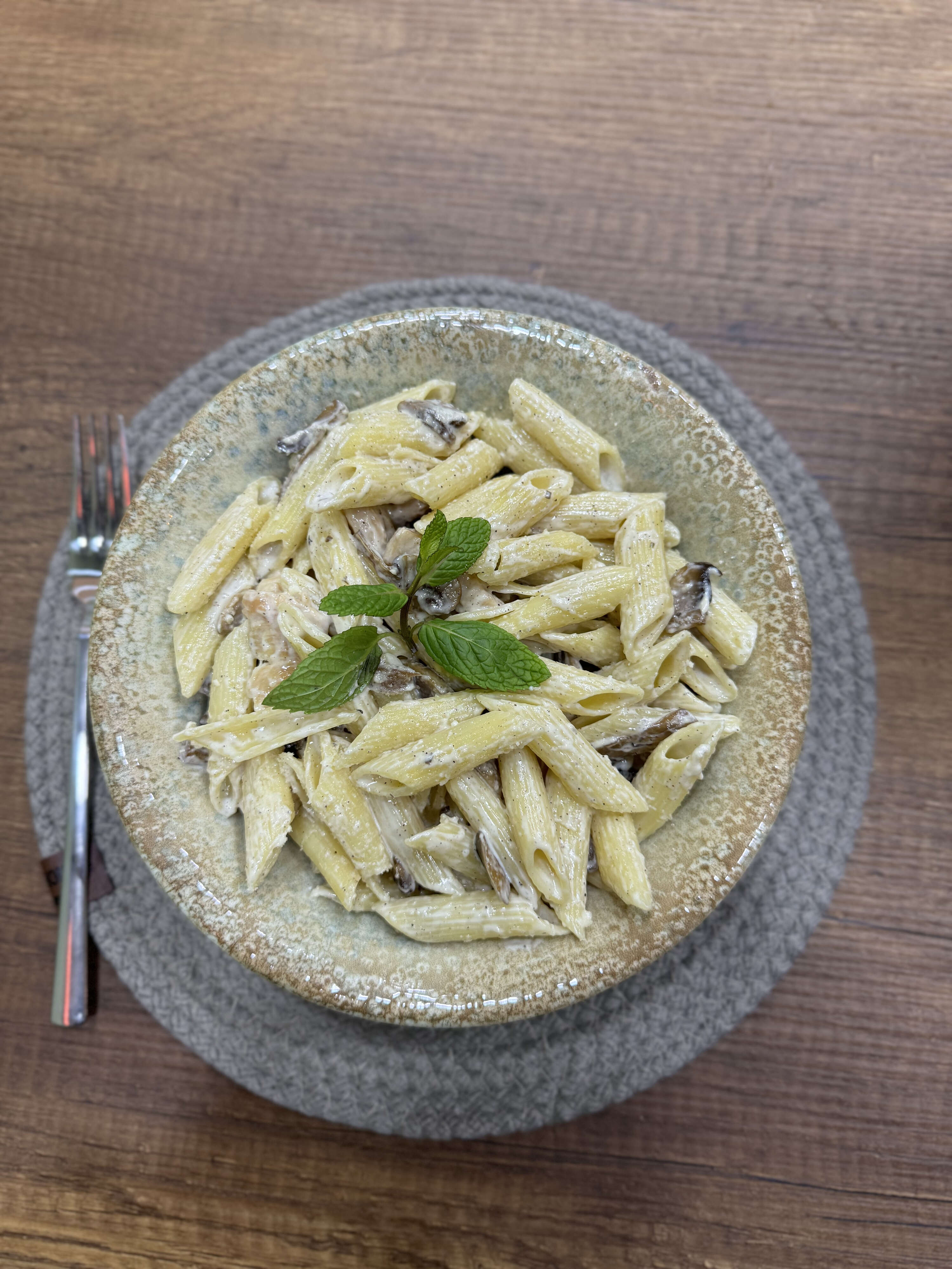 Tavuk Mantar Penne