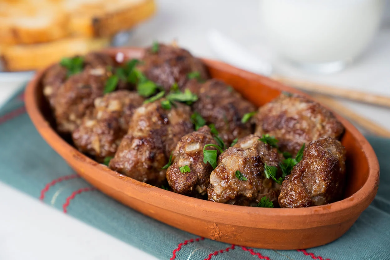 KİREMİTTE KÖFTE 1,5 PORSİYON