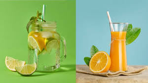 Taze Sıkma Portakal Suyu - Limonata