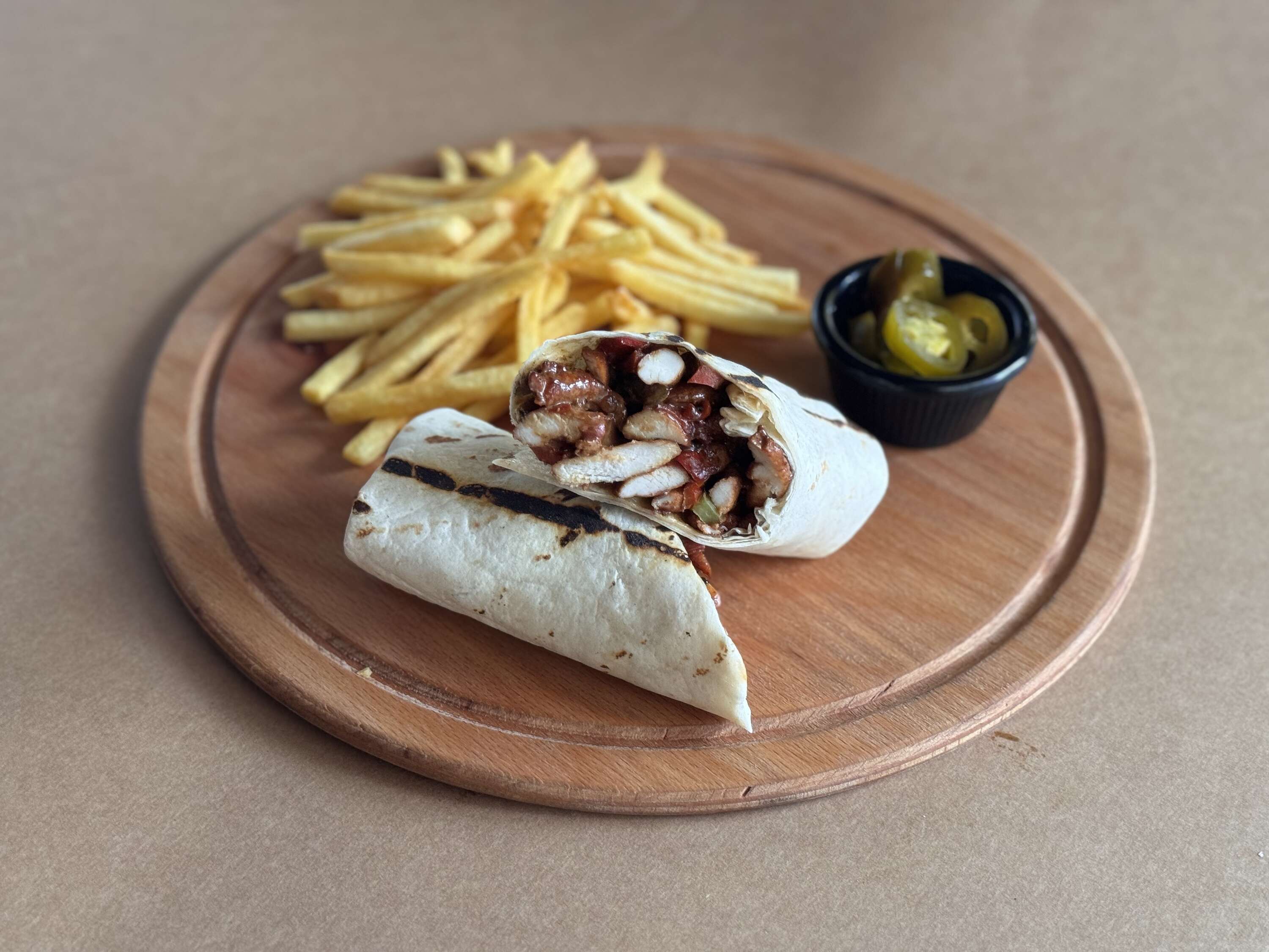 Tavuk Wrap Menü