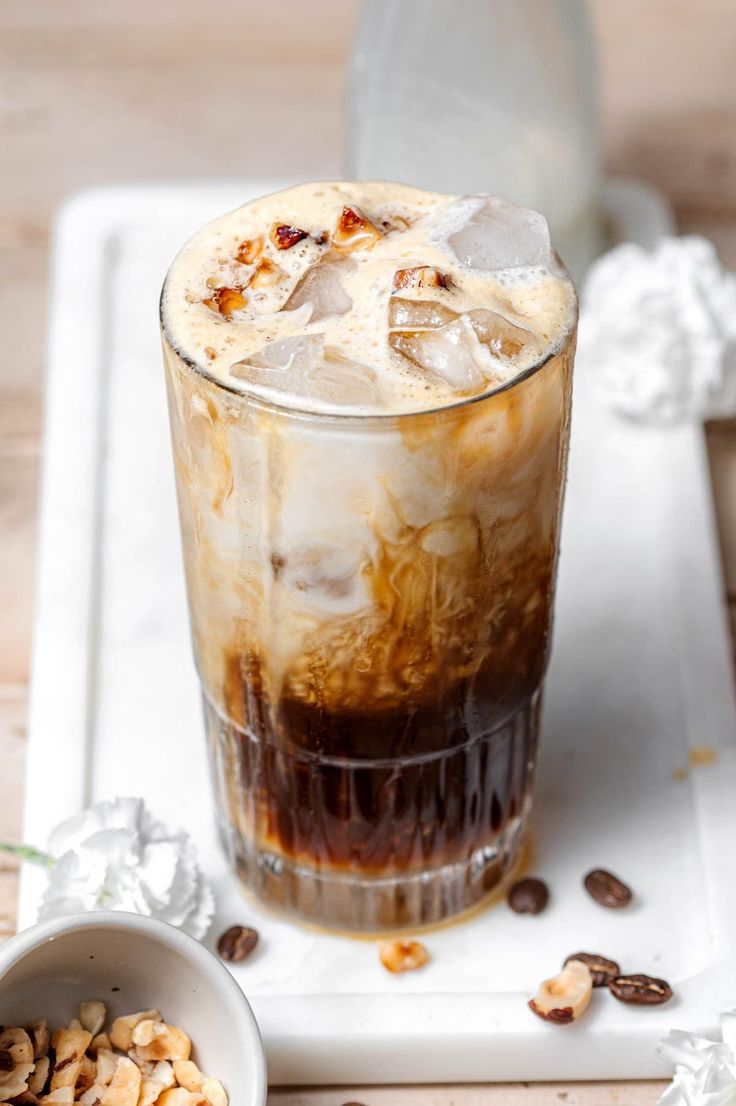 Iced Hazelnut Latte