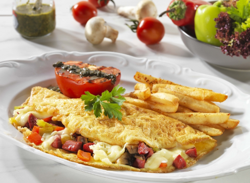 Karışık Omlet