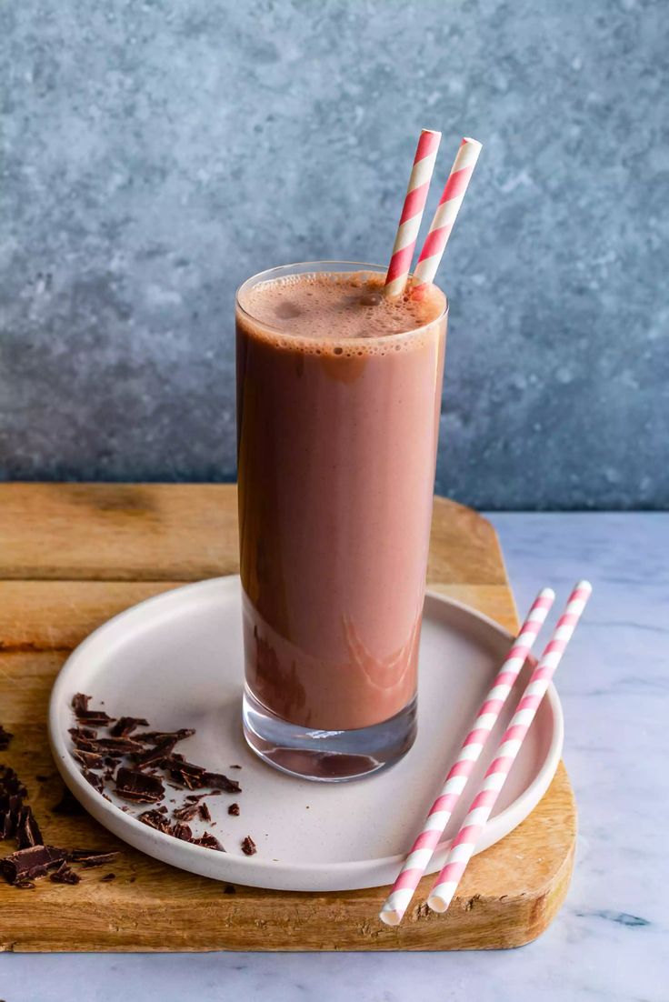 Chocolate milkshake