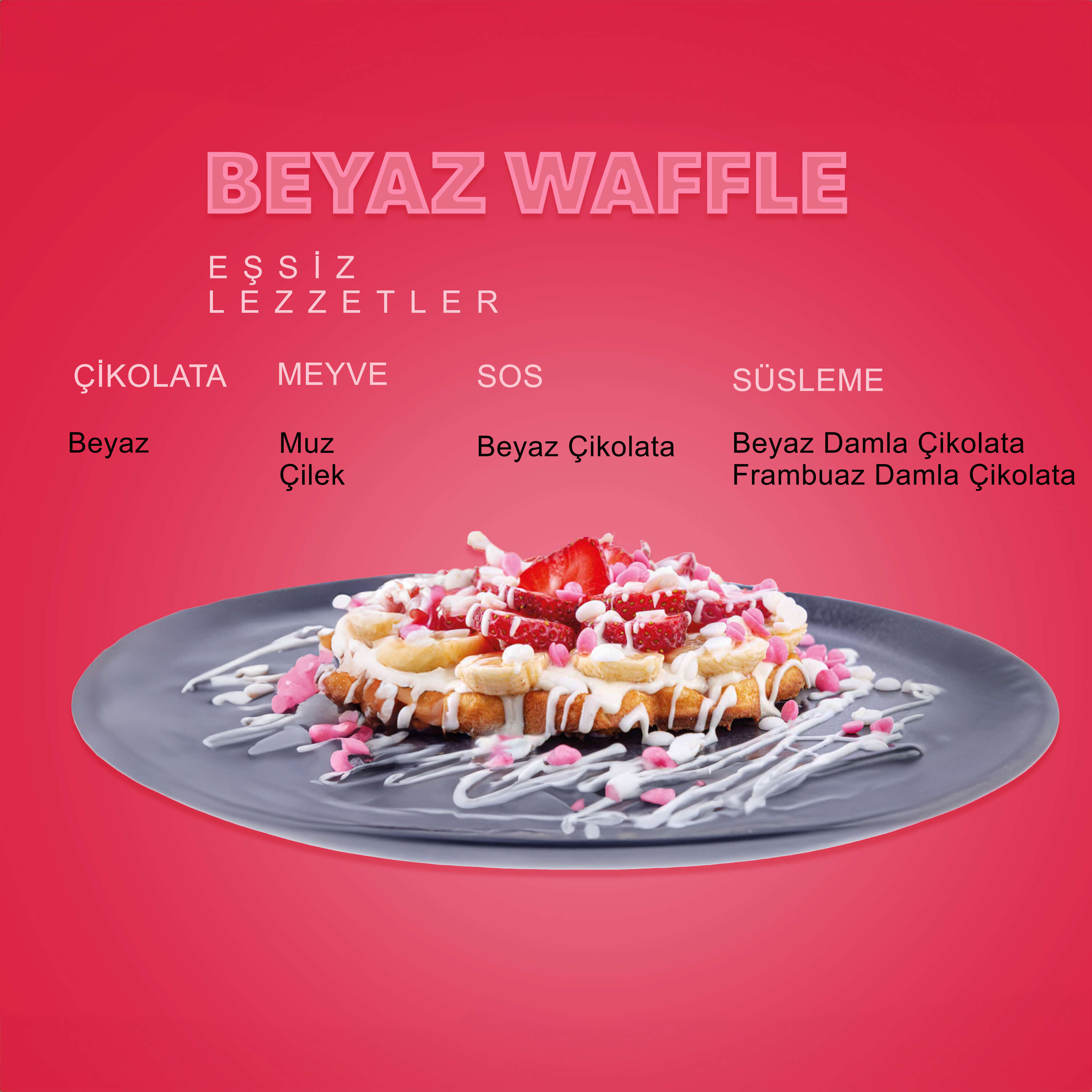 Beyaz Waffle