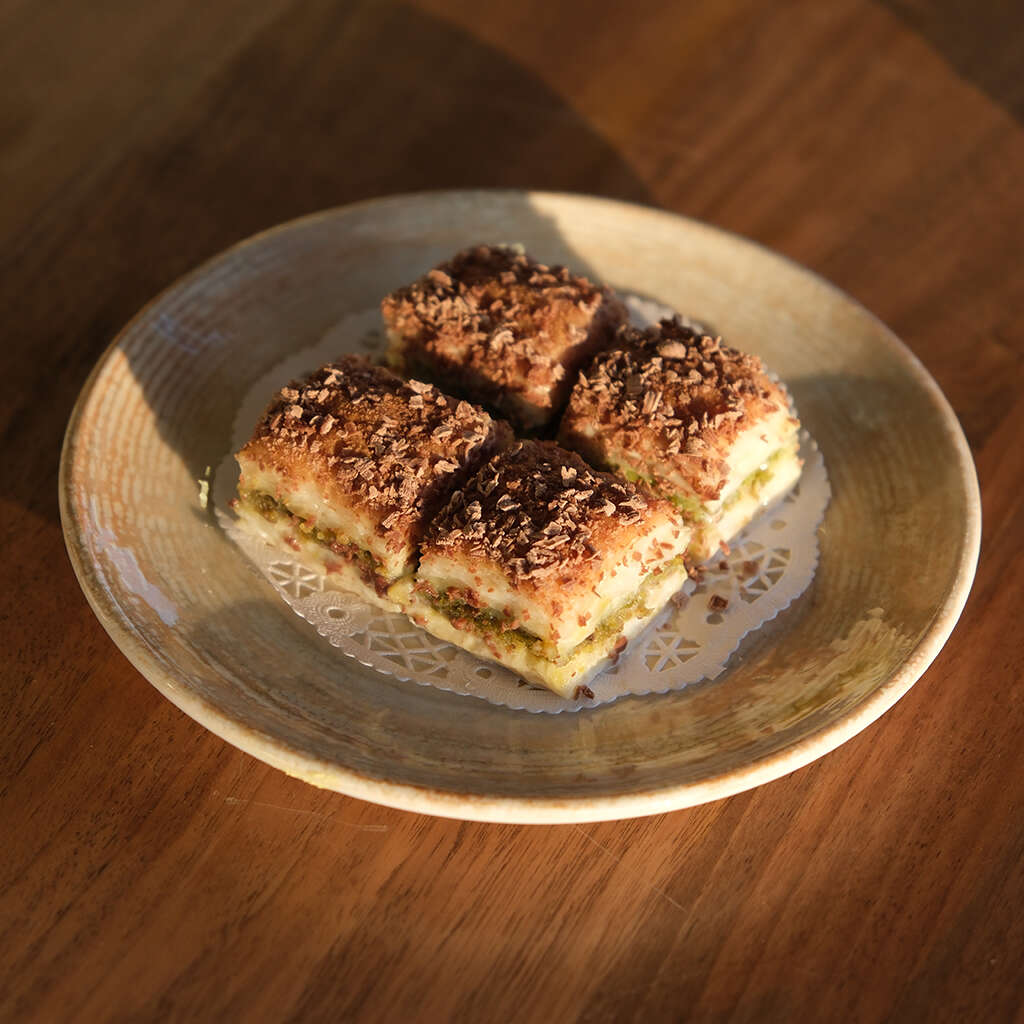Soğuk Baklava (Fıstıklı - Çikolatalı)