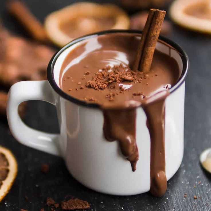 Dark chocolate hot chocolate