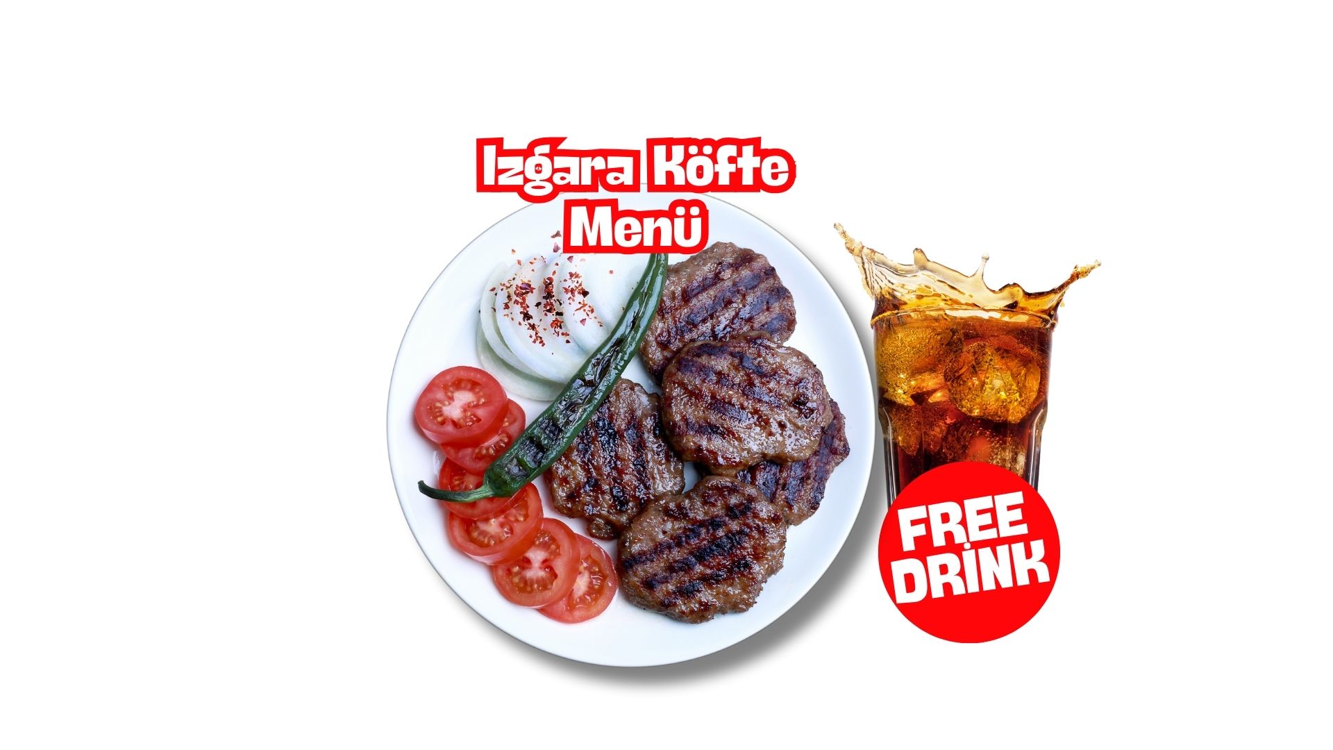 Izgara Köfte Menü
