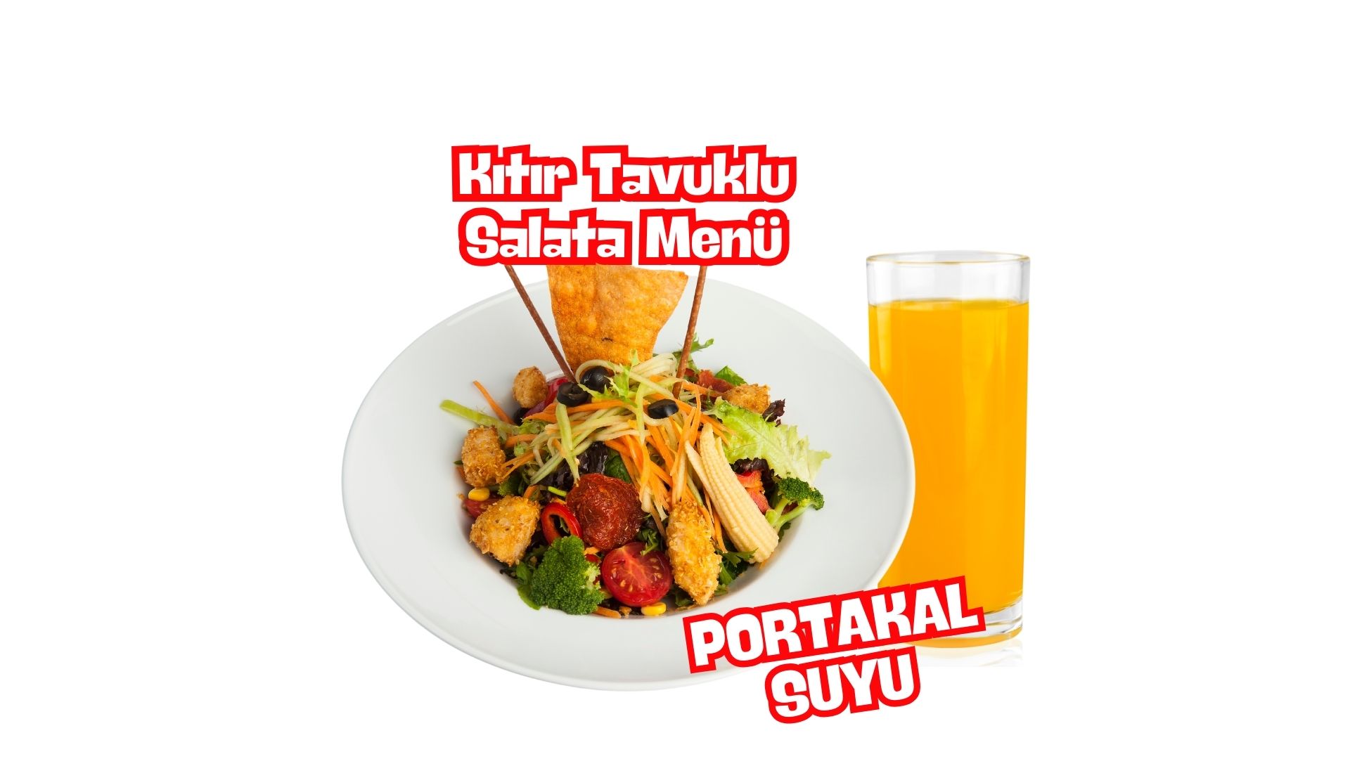 Kıtır Tavuklu Salata Menü