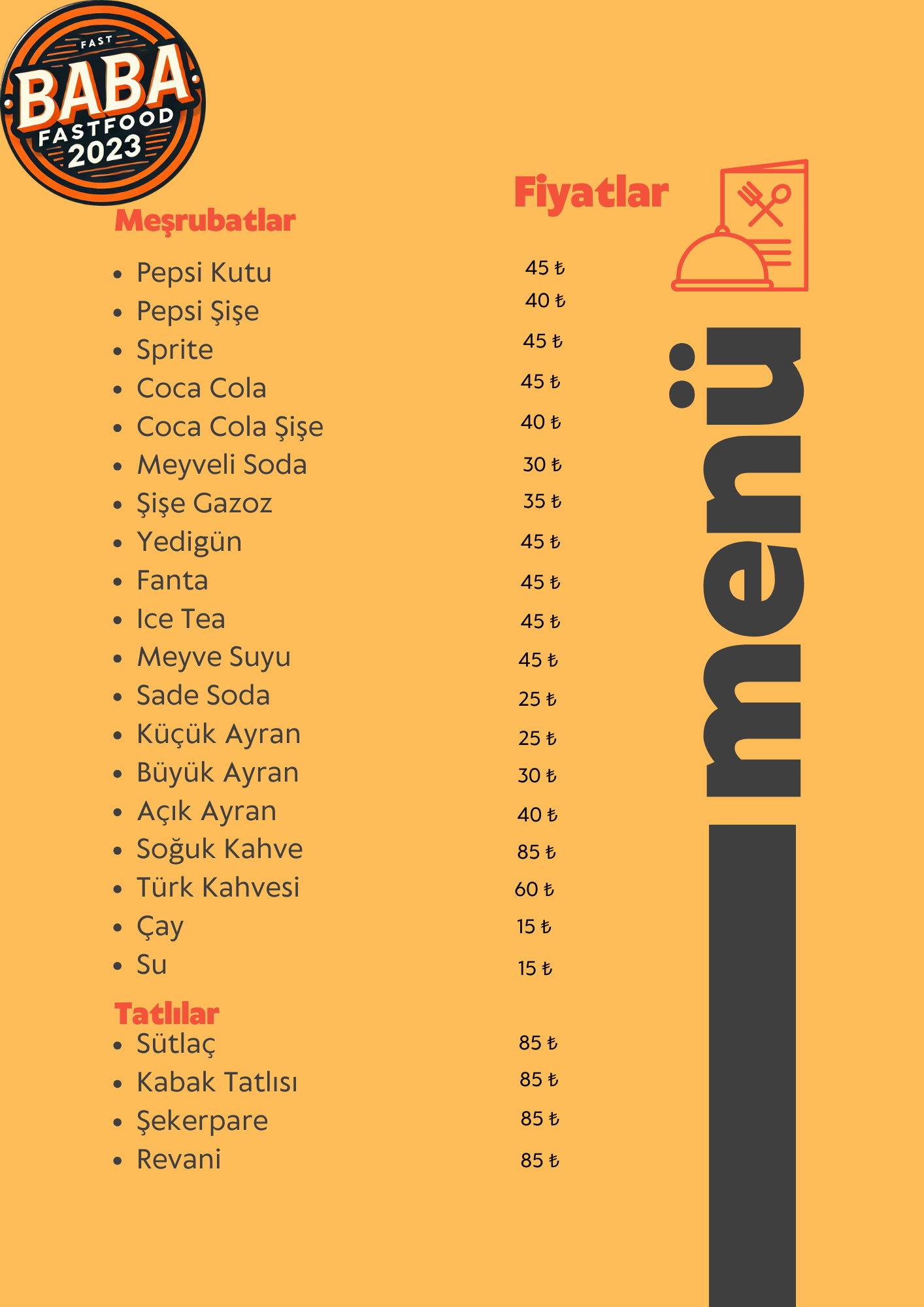 Meşrubat & Tatlı