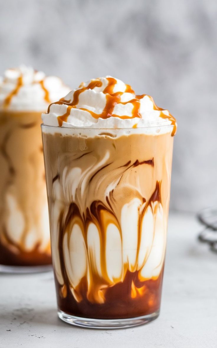 Iced Toffe Nut Latte