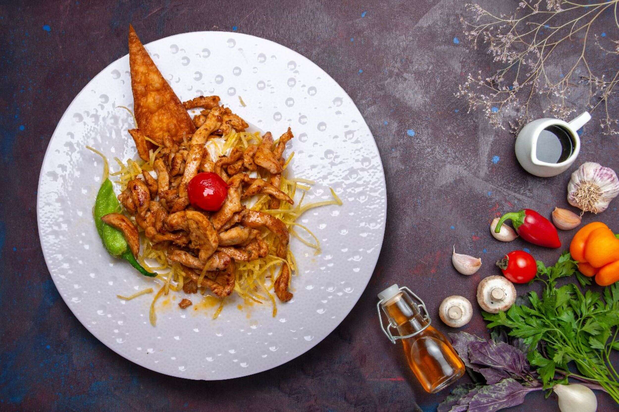 Çökertme kebabı tavuk.