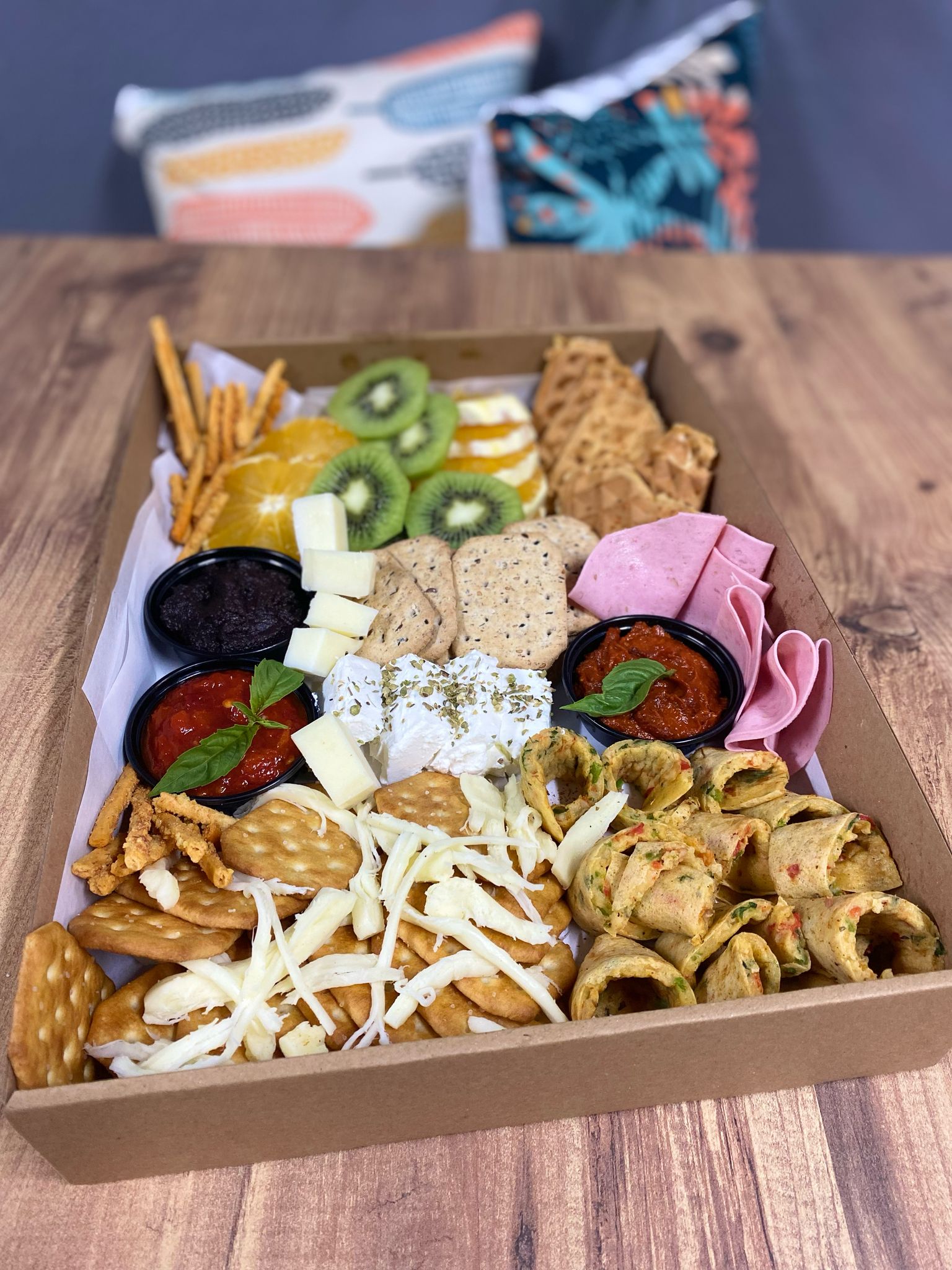Snack Board Tuzlu Quater Waffle Menü