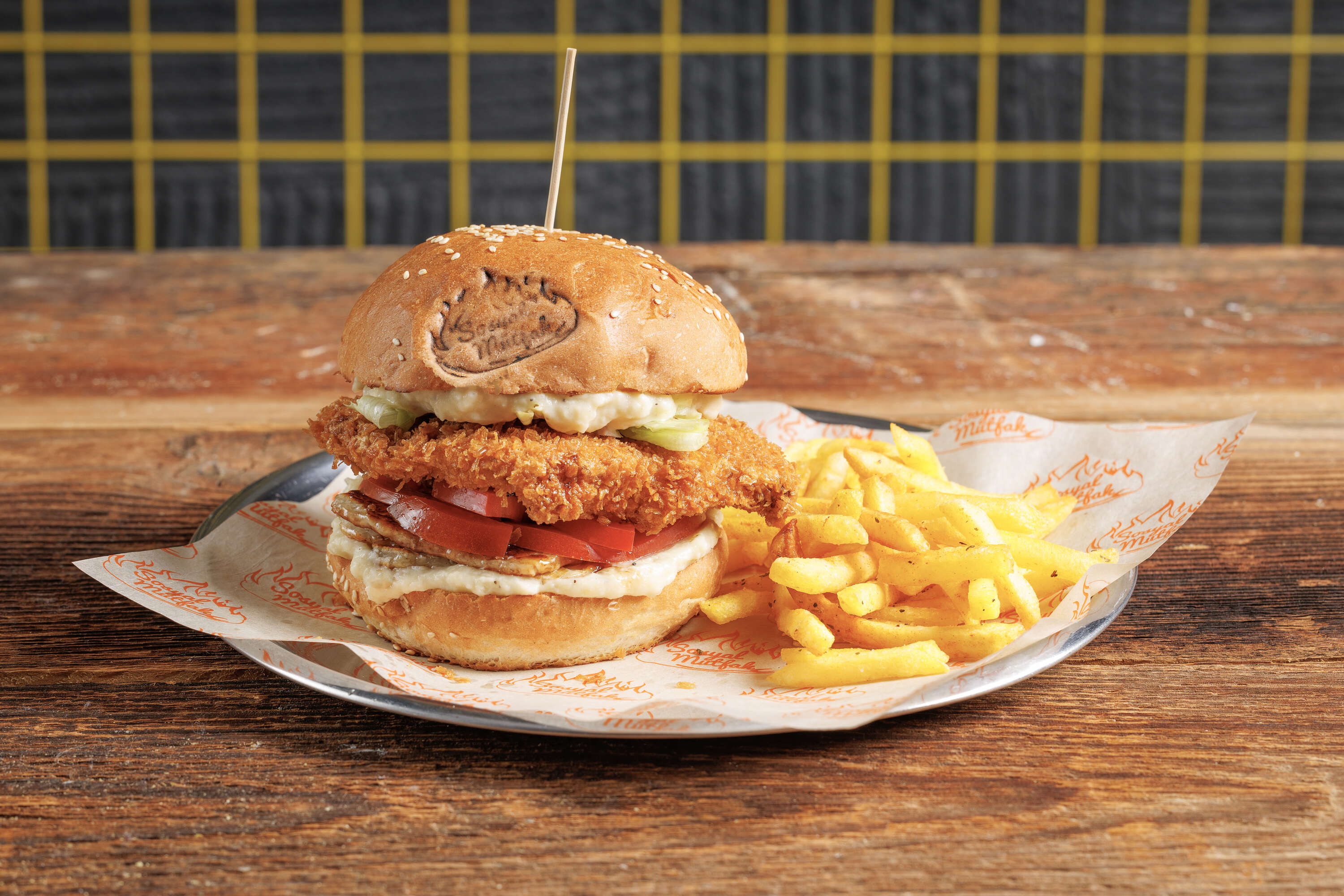Ottoman Chicken Burger