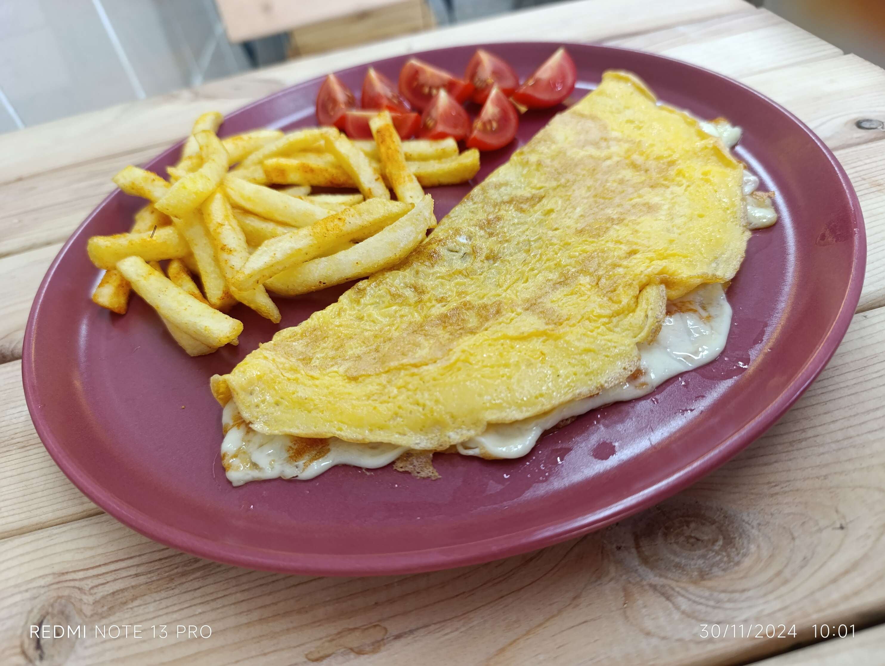 Kaşarlı Omlet