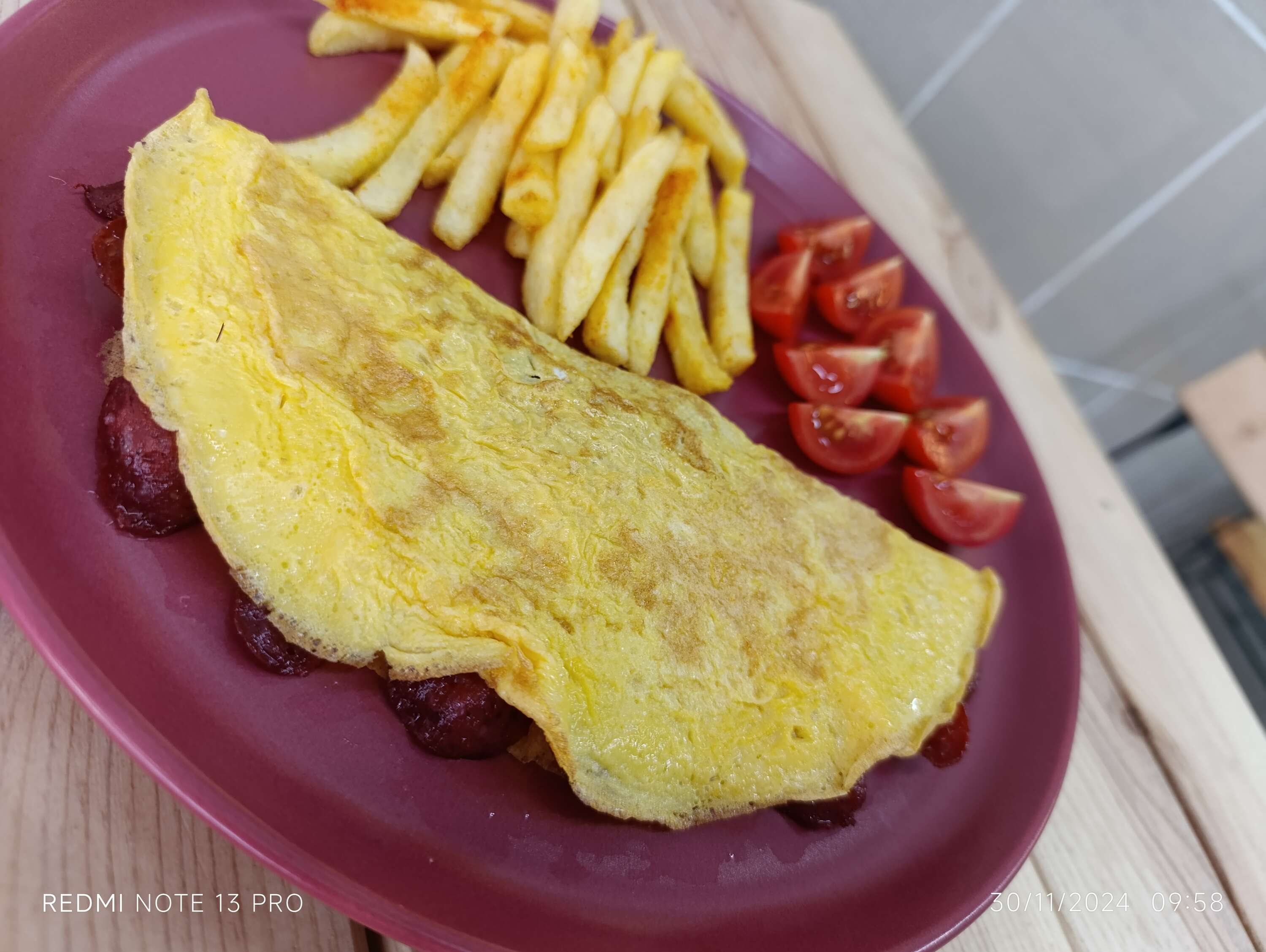 Sucuklu Omlet