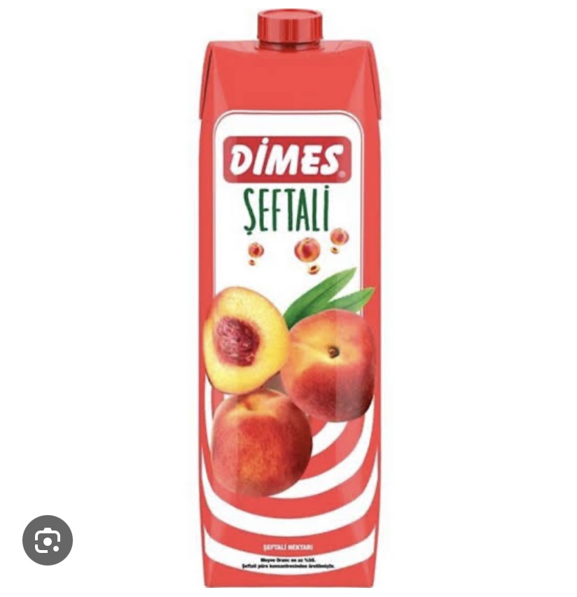 1 lt meyve suyu şeftali